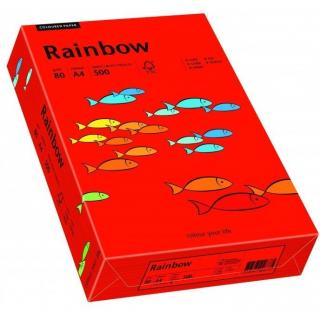 Papier ksero A4 80g intensywny czerwony R28 Rainbow