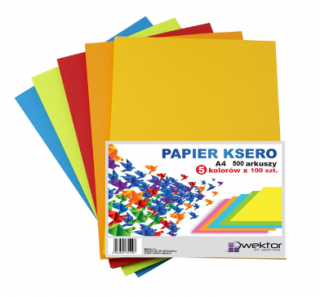 Papier ksero kolor A3 op.100szt intensywny Wektor