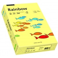 Papier ksero kolorowy A4 80g jasnożółty R12 Rainbow