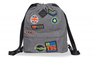 Plecak sportowy Coolpack Urban Badges Grey