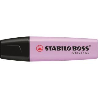 Zakreślacz fluorescencencyjny Stabilo Boss pastelowy lila