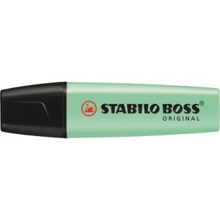 Zakreślacz fluorescencencyjny Stabilo Boss pastelowy zielony