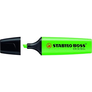 Zakreślacz fluorescencencyjny Stabilo Boss zielony