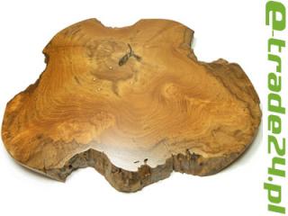 BLAT Podkładka Drewno TEAK Rękodzieło do 70cm Plaster XL