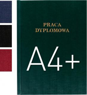 Okładki kanałowe z napisem Praca Dyplomowa OPUS C-Bind A 10szt.