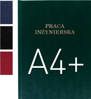 Okładki kanałowe z napisem Praca Inżynierska OPUS C-Bind AA 10szt.