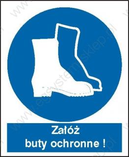 EG-tablice „Nakaz stosowania ochrony stóp