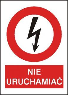 EG-tablice „Nie uruchamiać#8221;