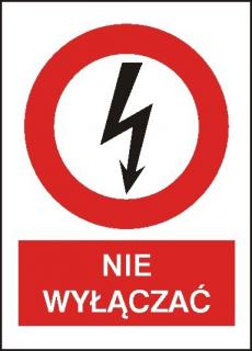 EG-tablice „Nie wyłączać#8221;