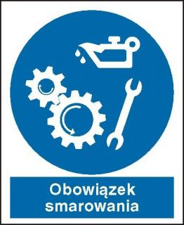 EG-tablice „Obowiązek smarowania#8221;