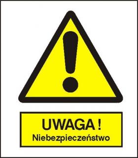 EG-tablice „Ogólny znak ostrzegawczy (ostrzeżenie, ryzyko niebezpieczeństwa)#8221;