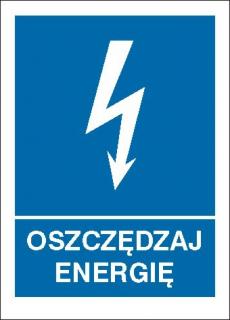 EG-tablice „Oszczędzaj energię#8221;