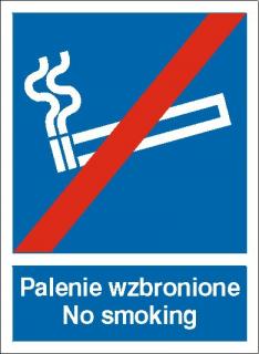 EG-tablice „Palenie wzbronione No smoking#8221;