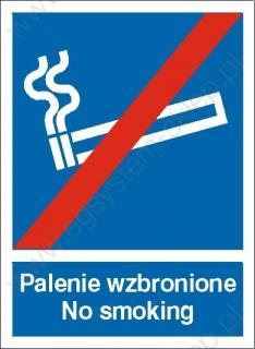 EG-tablice „Palenie wzbronione No smoking