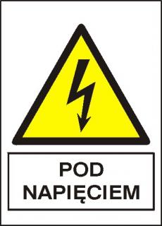 EG-tablice „Pod napięciem#8221;