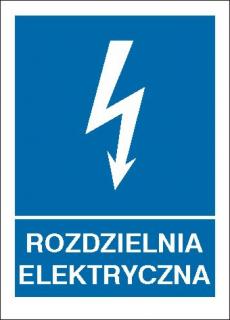 EG-tablice „Rozdzielnia elektryczna#8221;