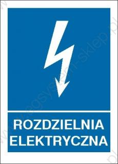 EG-tablice „Rozdzielnia elektryczna