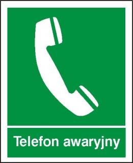 EG-tablice „Telefon awaryjny#8221;