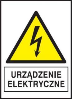 EG-tablice „Urządzenie elektryczne#8221;