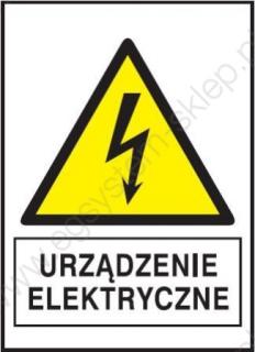EG-tablice „Urządzenie elektryczne