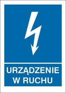 EG-tablice „Urządzenie w ruchu#8221;