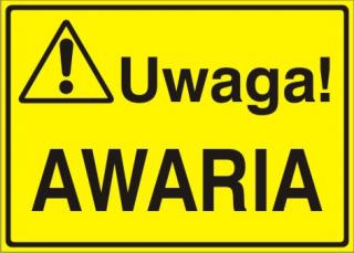 EG-tablice „Uwaga! Awaria#8221;