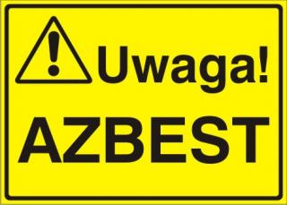 EG-tablice „Uwaga! Azbest#8221;