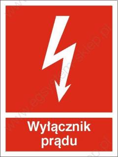 EG-tablice „Wyłącznik prądu