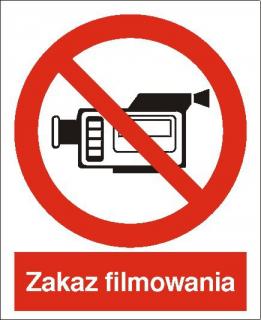 EG-tablice „Zakaz filmowania#8221;