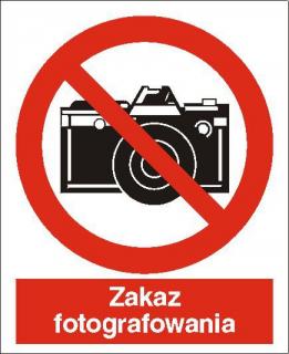 EG-tablice „Zakaz fotografowania#8221;