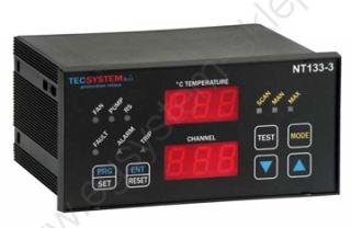 Przekaźnik do pomiaru temperatury dla transformatorów wysokiego napięcia NT133. Wewnętrzne wyjście komunikacyjne RS485 ModBus.