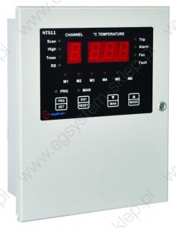Urządzenie NT511 do kontroli termicznej transformatorów suchych TECSYSTEM S.r.l.