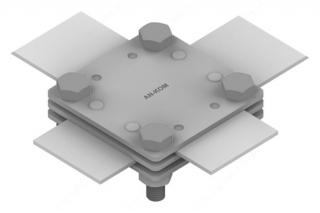 Złącze krzyżowe 3-płytkowe AN-03D/F