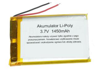 Akumulator Li-Poly 1450mAh 3,7V