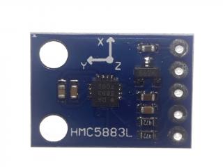 HMC5883 - czujnik 3 osiowy pola magnetycznego KOMPAS - Arduino