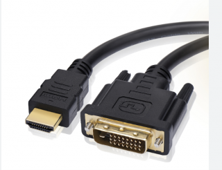 Kabel HDMI - DVI (24pin+filtr)   - 1,5m