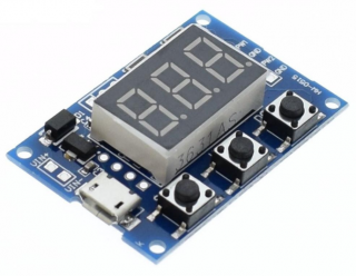 Moduł generatora PWM 2 kanały wyświetlacz