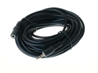 Przedłużacz  JACK 3,5mm audio słuchawkowy -  (10m)