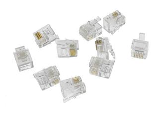 Wtyk RJ12 6P6C   (10szt)