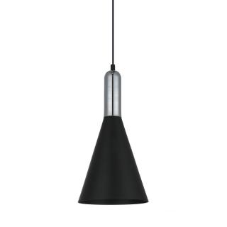 Italux lampa wisząca Khaleo MDM-3030/1 BK+CR czarny chrom 19cm WM