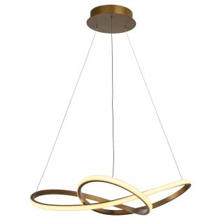 Italux lampa wisząca Vita MD17011010-2A GOLD złota LED 60W 3000K 70cm WM