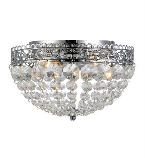 Markslojd plafon lampa sufitowa Saxholm 106062 chrom kryształy 27cm WM