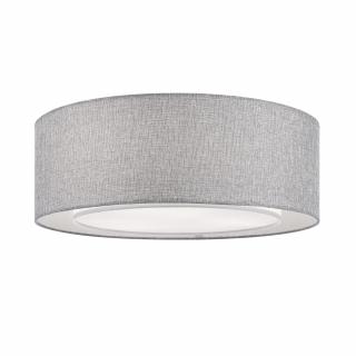 Maytoni Bergamo MOD613CL-04GR plafon lampa sufitowa metalowa tkanina szara 3XE27 60W 52cm WM