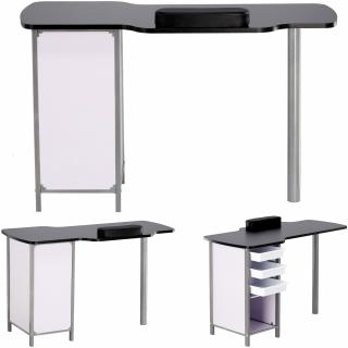 Biurko stolik kosmetyczny biurko kosmetyczne do manicure CB-9108BK