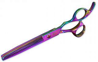Degażówki nożyczki fryzjerskie Gepard 6,5  Multicolor