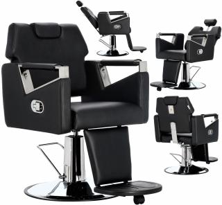 Fotel fryzjerski barberski hydrauliczny do salonu fryzjerskiego barber shop Ares Barberking