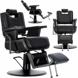 Fotel fryzjerski barberski hydrauliczny do salonu fryzjerskiego barber shop Brayden Barberking w 24H produkt złożony