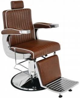 Fotel fryzjerski barberski hydrauliczny do salonu fryzjerskiego barber shop Francisco Barberking w 24H