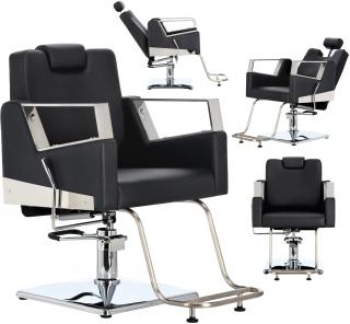 Fotel fryzjerski barberski hydrauliczny do salonu fryzjerskiego barber shop Juno Barberking