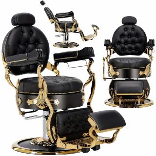 Fotel fryzjerski barberski hydrauliczny do salonu fryzjerskiego barber shop Paris Barberking